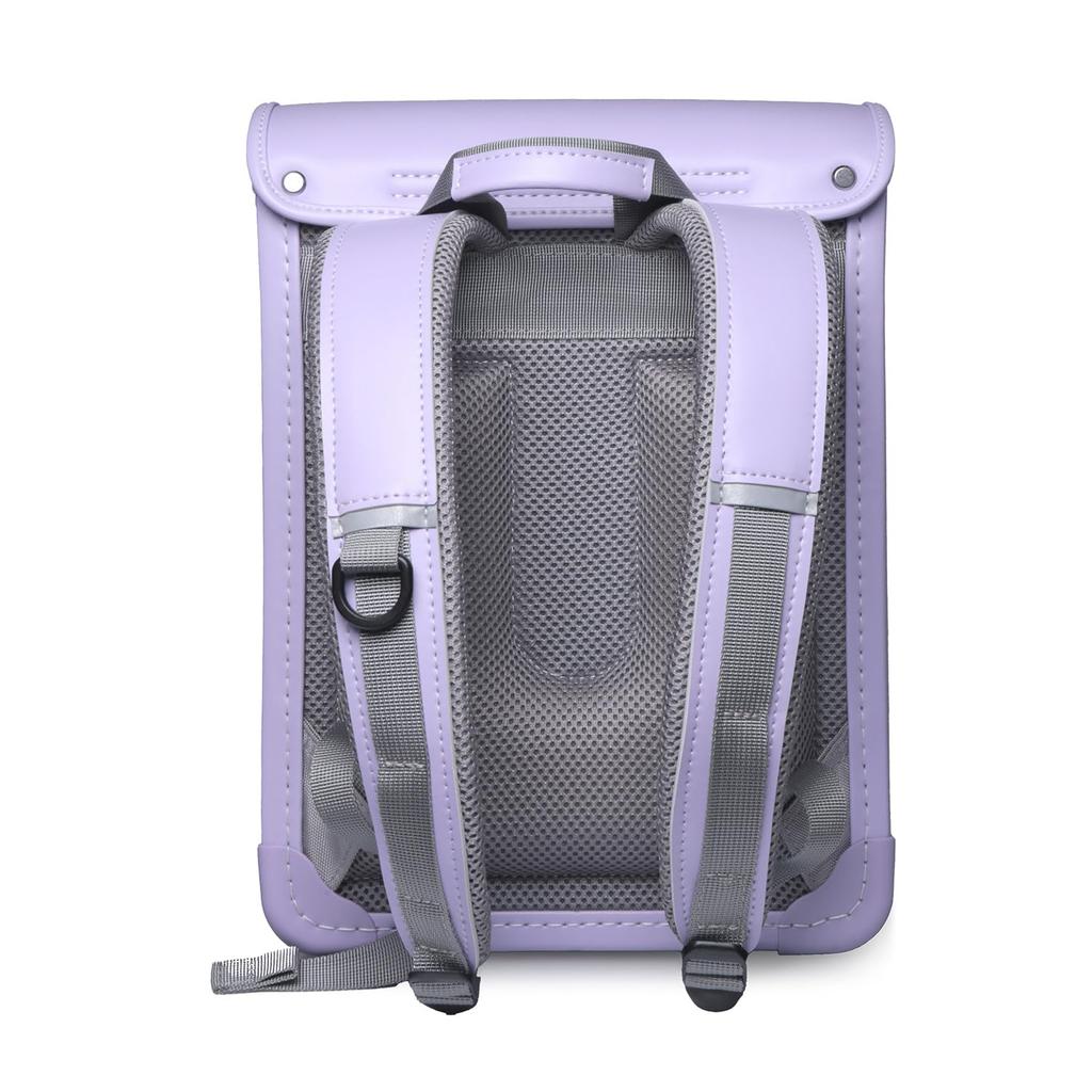 Coulomb School Latest Lightweight Airlite for Girls and Elementary School Pearl Fabric with Reflective Full Available in and Purple Full Backpack,