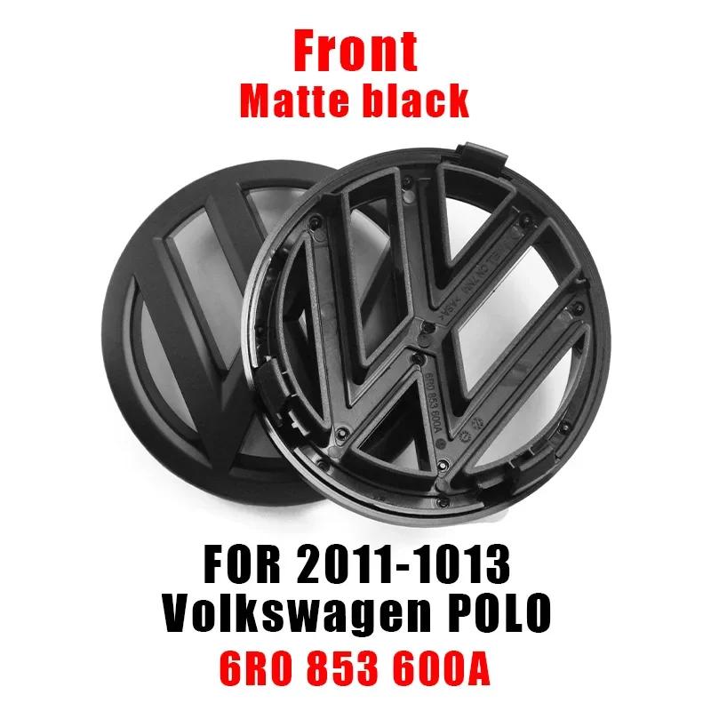 Nowe Do VW VOLKSWAGEN Emblematy VW 120mm 110mm Logo Samochodu Emblemat Maski Przód i Tył Oznaczenie Tylne Odznaka Tylna 6R0853600A Akcesorium