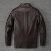 Gatekeeper Jackets Genuine Cow Leather Jacket Men Spring Autumn Coats Men's Cohiwde Jackets