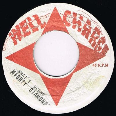 7inch Record MIGHTY DIAMONDS - Tell Me What Is Wrong NONE Channel One Jamaica Reggae, Ska & Dub Used