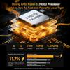 BMAX B7A Pro Mini PC, AMD Ryzen 5 7430U 6 Cores Max 4.3GHz, 16GB RAM 512GB SSD, DP+HDMI+Type-C 4K Triple Display