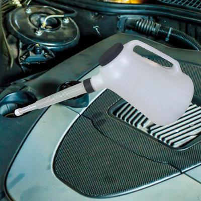 Engine Oil Dispenser Jug with Handle for Car And Motorcycle Use
