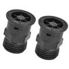 2Pcs Sprinkler Nozzle G1/2 External Thread Plastic Sprinkler Irrigation Garden Lawn Supplies
