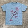 Vintage Sakura Cherry Blossom T-Shirt Unisex Cotton Graphic Tee