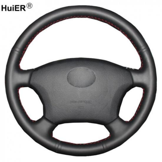 Чехол на руль автомобиля ручной работы для Toyota Land Cruiser Prado 120 2004-2009