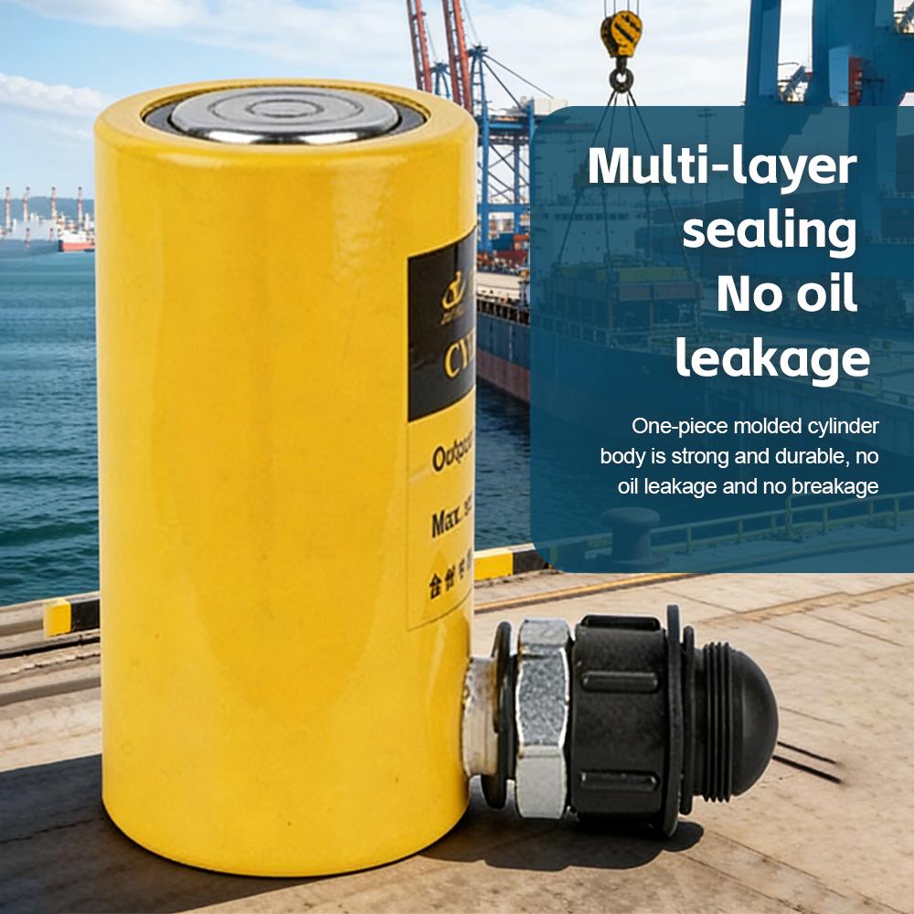 Ultra-Thin Separated Hydraulic Jack 10T 30T 50T Jack Hydraulic Cylinder for Heavy Equipment Lifting Automotive Maintenance