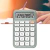 Calculator 12 Digit Handheld Pocket Calculator Note Pad Calculator for Students Office Green