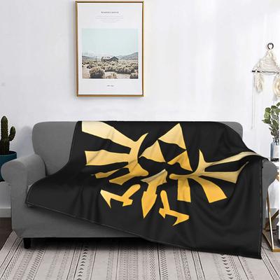 Z-Zelda Legends Fleece Throw Blanket Cartoon Game Anime Blanket for Bed Travel Super Warm Bed Rug Bedspread Sofa Plush Thin