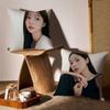 Chae S-Soo-bin Pillow Case Sofa and Living Room Decorative Cushion Covers Dust-proof and Mite-proof Invisible Zipper