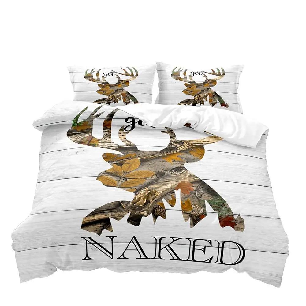 Farmhouse Duvet Cover SetBlack Bear Deer Elk Moose Forest Animal Wildlife Lodge Rustic Bedding Set KingSage Green Brown Plaid