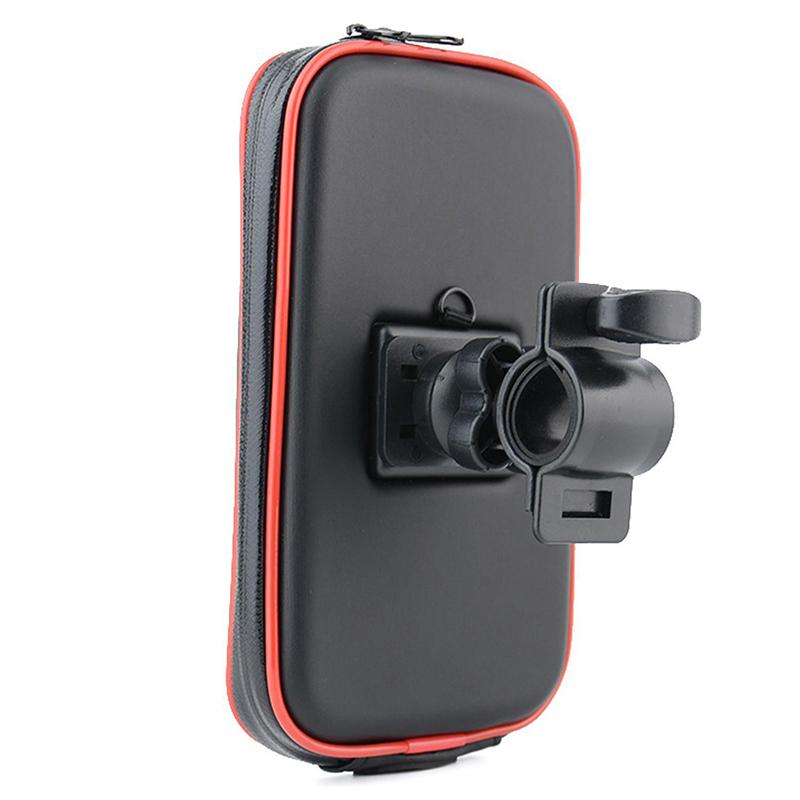 Universal Bike Phone Mount Life Waterproof Phone Holder Storage Bag For Bicycle Motorcycle Handlebar