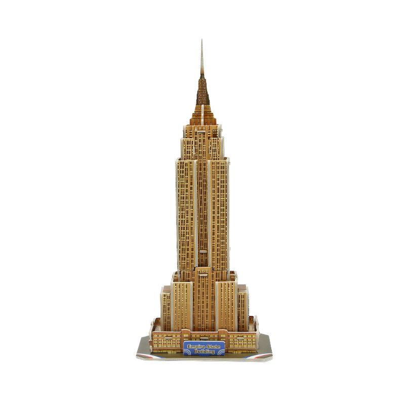 3D Puzzle: Famous World Buildings DIY Model Toy for Kids