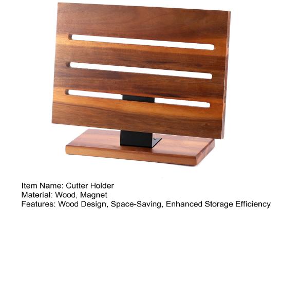 Držák řezaček na dřevo pro pult Magnetický stojan na řezačky na vidličky Nůžky Nůžky stojan Polička Efektivní organizér kuchyňského nářadí