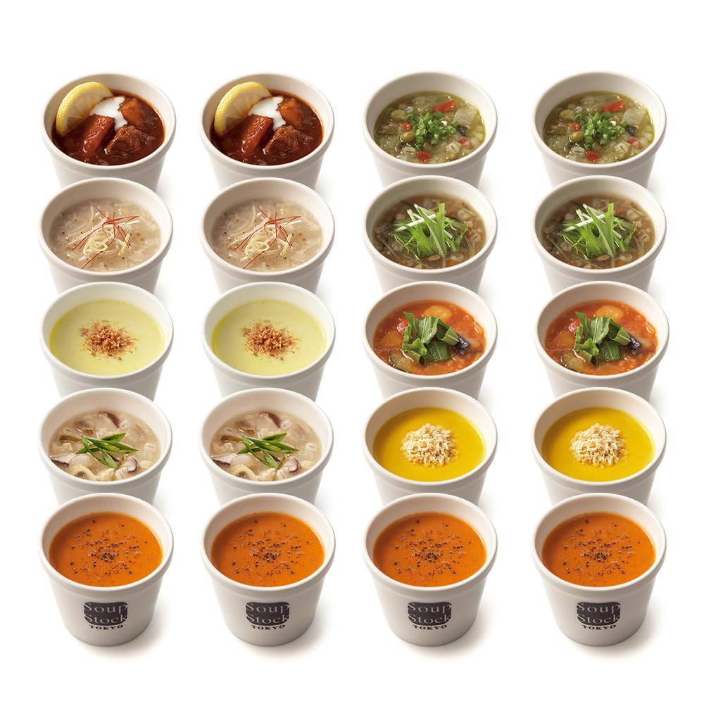 

Суповой набор Tokyo Popular Soup Set of Soup Frozen Soup Замороженный суп Замороженная еда Подарок на день рождения [Официальный магазин] (Набор 20/Повседневная коробка/Холодное сердце)