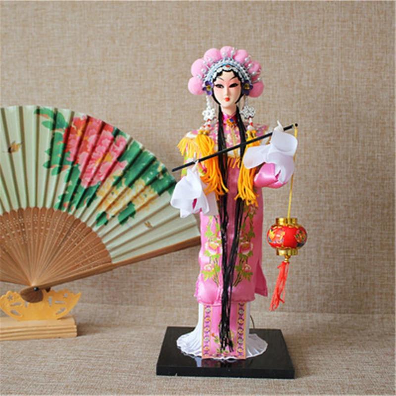 Beautiful Beijing Opera dolls Chinese style Peking Opera Silk doll Beijing special gifts Chinese cultural Rag doll sushi boat