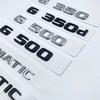 For Mercedes Benz Amg Car Trunk Letters Logo Alphabet Badge Emblem Decal Sticker For Mercedes Benz G Class G55 G63 G65 G350d G500 4X4 W461 W463 W464