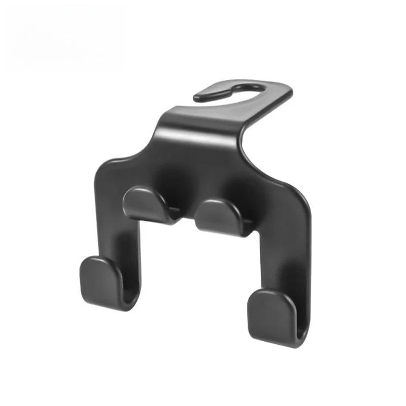 Universelle Auto-Kopfstützenhaken Schwerlast-ABS Rücksitzaufhänger für Handtaschen Lebensmittel Mäntel Regenschirm Auto-Organizer-Zubehör