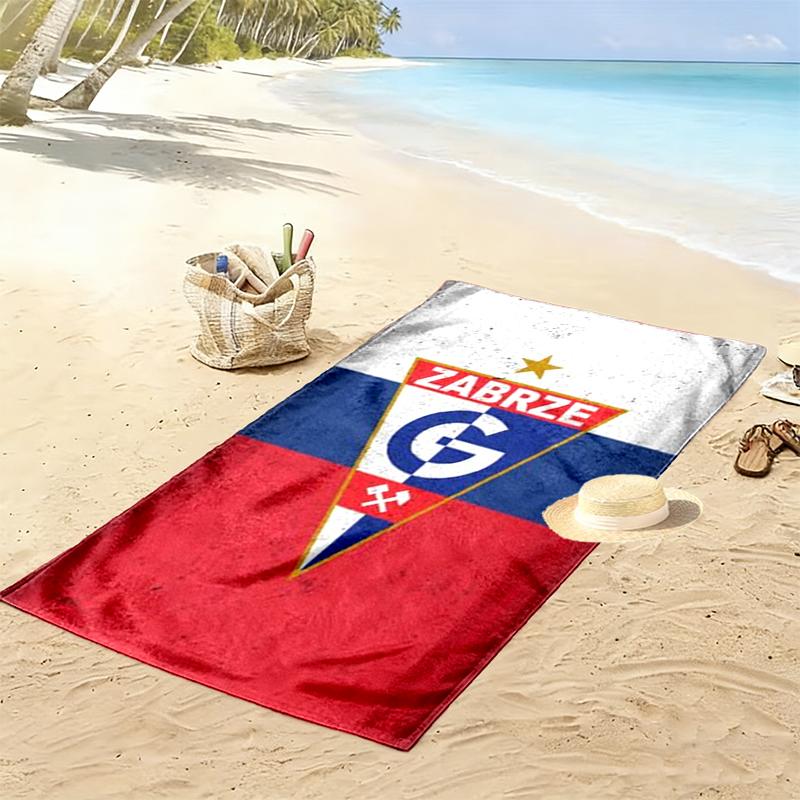 Grnik Zabrze Print Beach Towel Large Soft Quick Dry Towel For Beach Camping Swimming