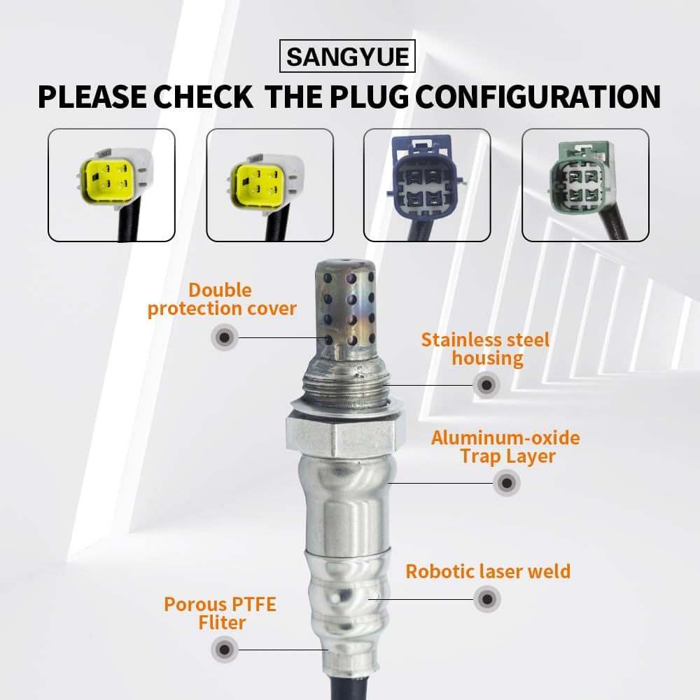 

4X Oxygen O2 Sensor (Only fit 4.0L Engine) for 2011-2012 Nissan Frontier Pathfinder Xterra Upstream +Downstream