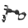  Phone Mount Aluminum Alloy Adjustable Anti Slip Cycling Handlebar Mounted Cell Phone Holder for