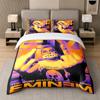 Set Biancheria da Letto 3 Pezzi, Eminem 1 Copripiumino e 2 Federe, Biancheria da Letto Stampata Arredo per Camera degli Ospiti