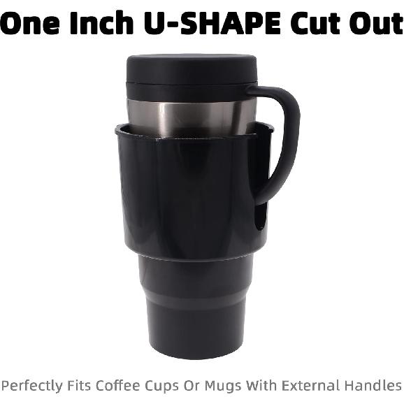 Large Car Cup Holder Adapter Compatible Hydro Flask 32 Ounce 40 Ounce 50/50 Flat Kettle,Yeti 24/30/36 Ounce,Nalgene 32 ounce coffee cup - Car