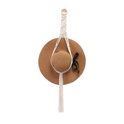 Hat Hanger Bohemian Wear-resistant Storage Handcrafted Elaborate Craftsmanship Unfading Modern Wall Hanging Hat Rack Living Room Accessory