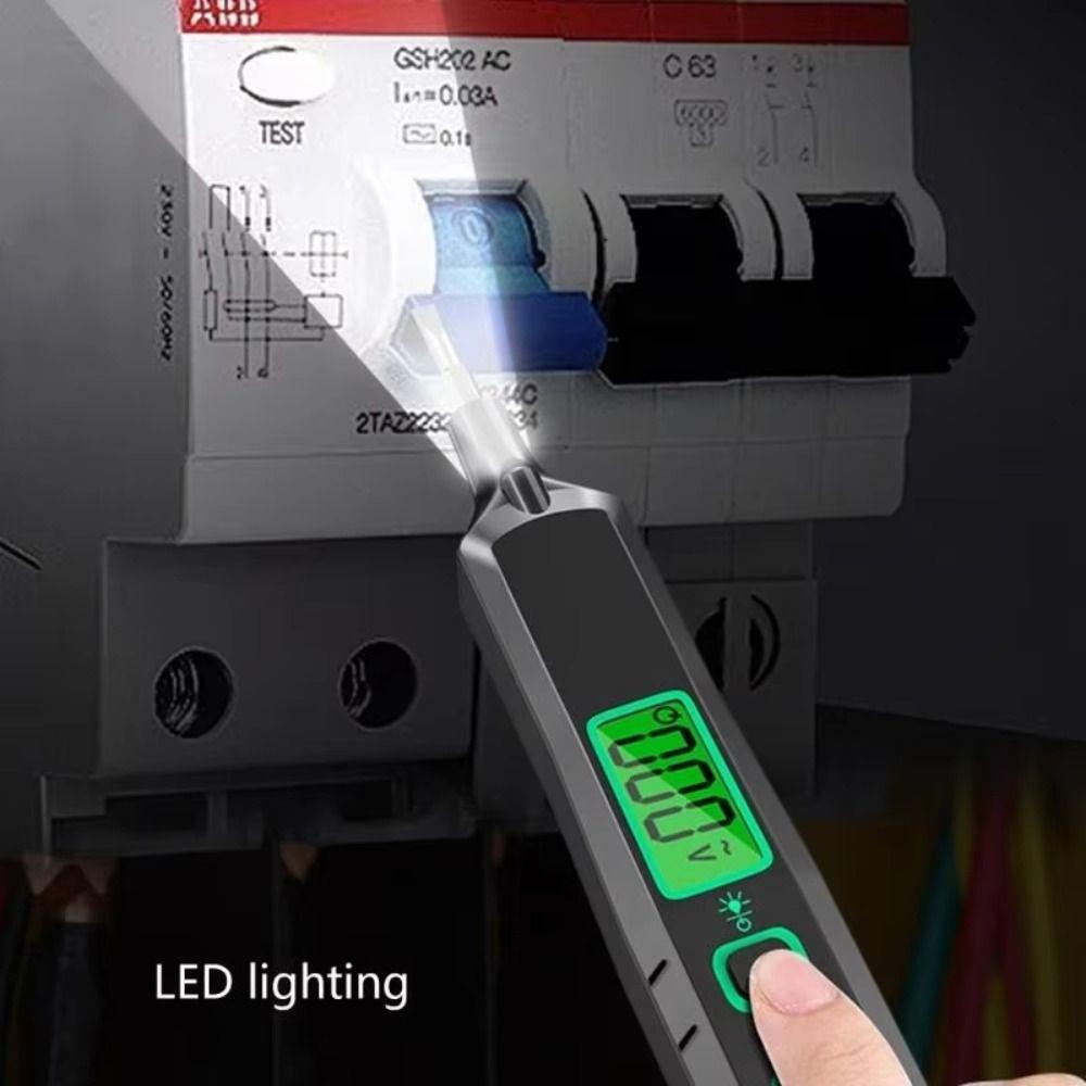 AC 12-300V Voltage Tester LED Display Multifunction Testing Tool Electric Tester  Industrial Use