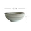 Household Retro Tableware Japanese Lamian Noodles Bowl Ceramic Noodle Bowl Stripe Design Big Soup Bowl Restaurant 8 Inches.
