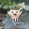 2025 New Model, Halloween Ghost Flower Pot, Personalized Creative Resin Halloween Ghost Flower Pot