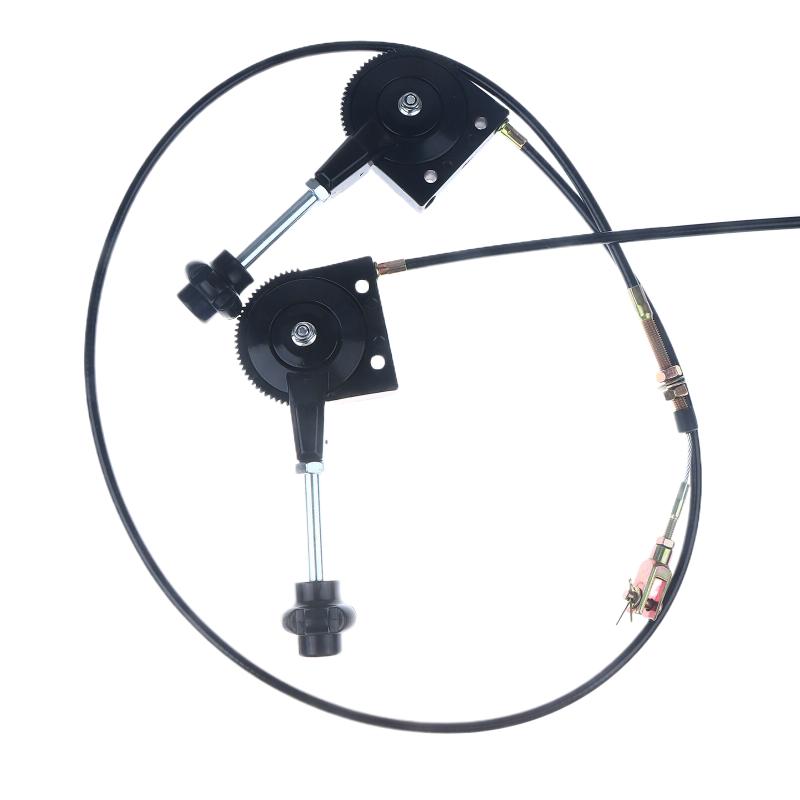 Controllo Acceleratori Manuale Per Escavatore Mietitrebbia Trattore Nave Spargiletame Assemblaggio Cavo Acceleratore Controller Auto-Bloccante