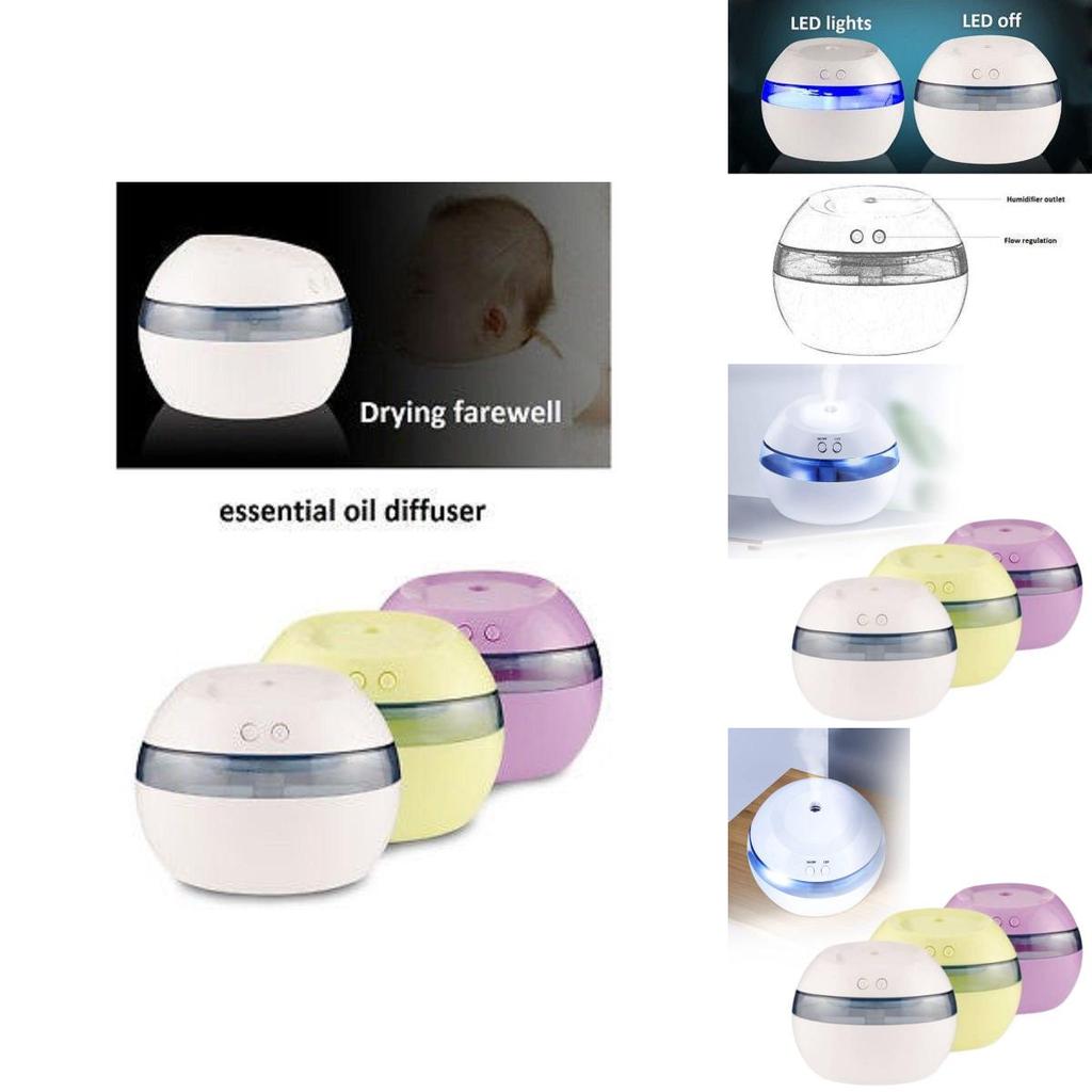 Compact Usb Mini Humidifier Ideal For Home And Office Silent Operation Aromatherapy