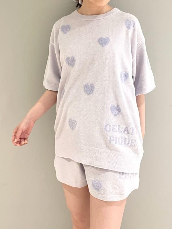 Gelato Pique Heart JQD Pullover PWNT252056PPLF