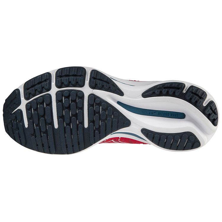 Mizuno Scarpe da Corsa Basse Wave Rider 25 Scarpe da Ginnastica Donna Rosso J1GD210303