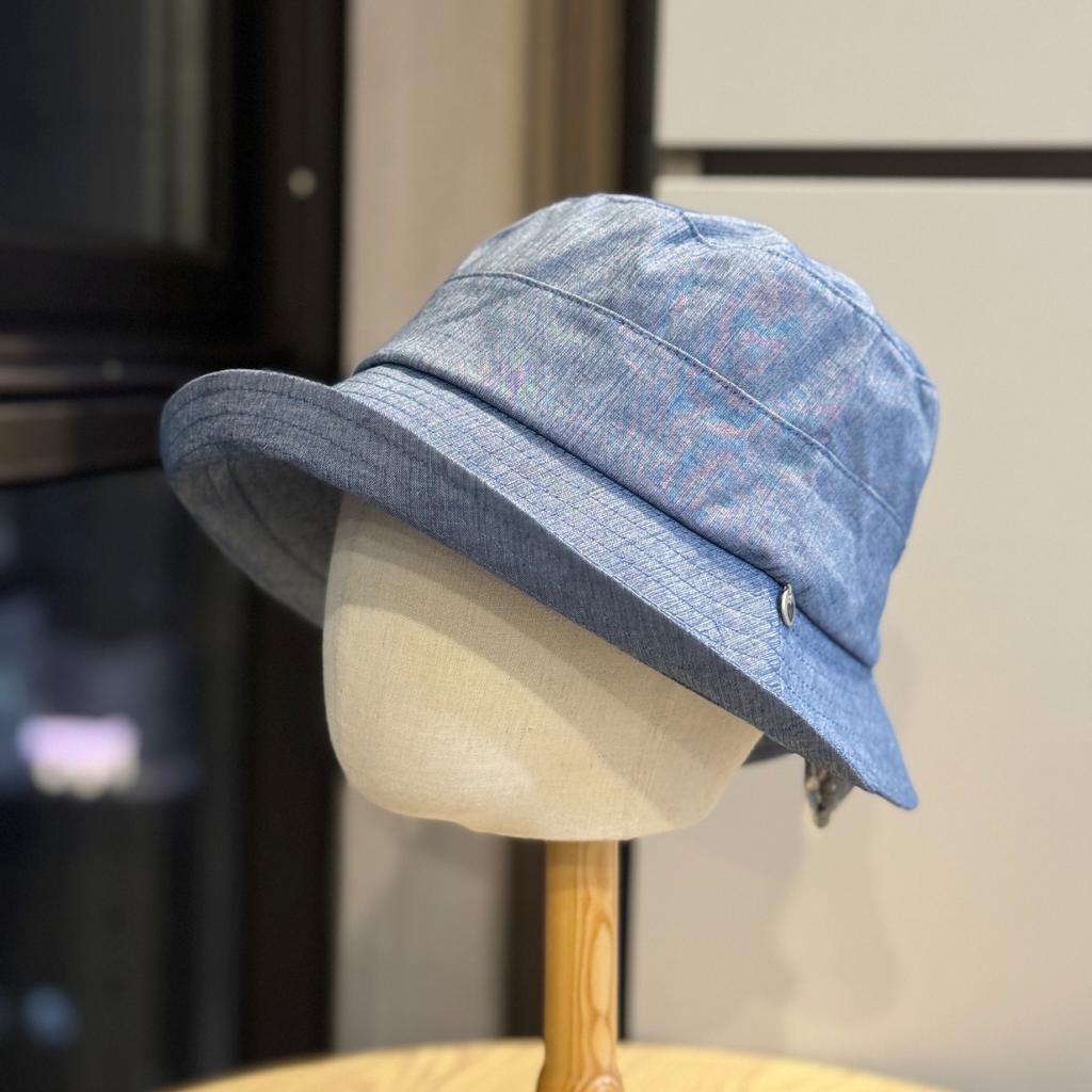 Shade fisherman hat women's new outdoor wide brim flat top fashion trend versatile sunscreen hat