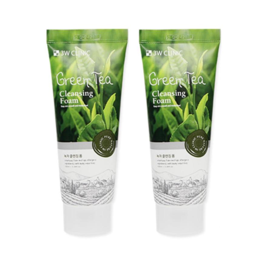 3w Clinic Mousse Nettoyante au Thé Vert 100ml (3 Options)