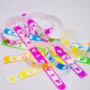 100pcs Neon Glow VIP Wristbands  for Events VIP Synthetic Paper Wristbands VIP Bracelet for Clubs Parks Concerts and Festivals