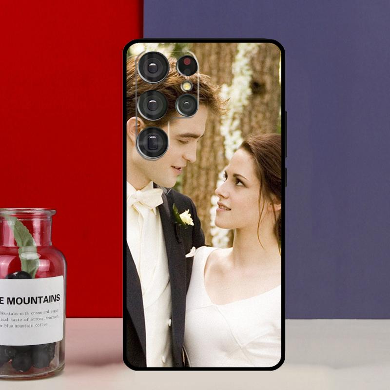 TV Twilight Bella Edward Case For Samsung Galaxy S22 S23 S21 Ultra S20 FE Note 20 Ultra S8 S9 S10 Note 10 Plus Cover
