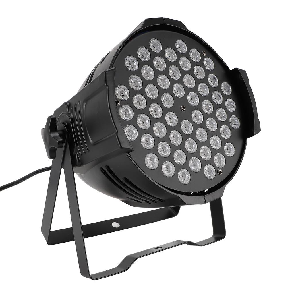 LED Stage Light 54x3W DMX 512 Control Sound Activated RGB Full Color DJ Par Lights for Stage