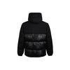 Adidas Originals Trefoil Down Regen Puff Warm Patchwork Sports Hooded Down Jacket Men Outerwear Black GE1324