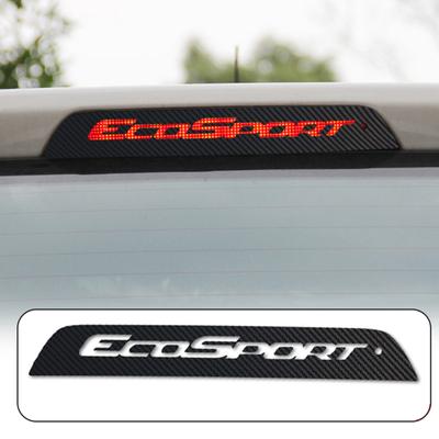 Adesivo per auto semplice, design durevole con lettere, spessore moderato