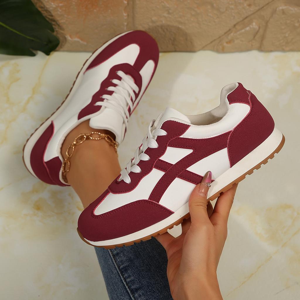 Fashion Women Casual Shoes Fashion Flat Vulcanize Shoes Outdoor Walking Sneakers Comfortable Breathable Running Shoes Zapatos De Mujer