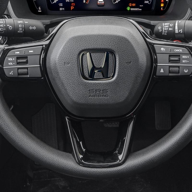 3D ABS Car Steering Wheel Badge Emblem steer wheel sticker Decal Car Styling For HONDA CIVIC HR-V XR-V UR-V FREED STEPWGN RF6