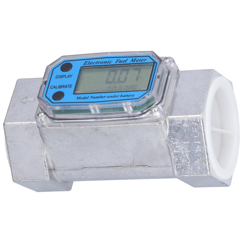 Cyfrowy Miernik Turbinowy Miernik Turbinowy Elektroniczny Cyfrowy Przepływomierz Paliwa Cieczy Wody Gazu Oleju 2 cale 2,3V‑3,3V LLW‑50
