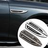 UBLNQ1 Hot 2026 New For Benz 2pcs Car Styling Side Fender Body Knife Emblem Stickers Decoration for Mercedes Benz Amg W205 W211 W204 W2