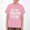 Children's Short Sleeve Tops Casual Print T Shirt Round Neck Pullover Blouse