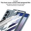 Ultrathin Magnetic Case For Samsung Galaxy Z Fold 7 With Clear Tempered Glass Screen Protector