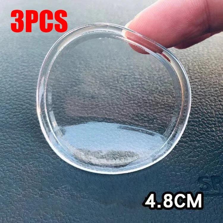 

3PC Car Anti-slip Mat Auto Interior Dashboard Phone High Temperature Resistant Storage Mat Pads Car Phone Decoration Holder Pad