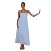European and American Summer Models, Pit Strips, Solid Color, Casual Fashion, Rubber Band Suspenders, Medium and Long Dresses 93