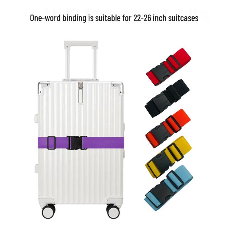 Secure Polypropylene TSA Lock Luggage Strap with Buckle for Cross-Border Travel